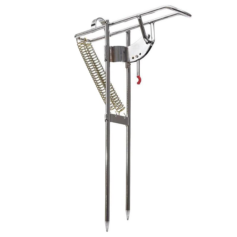 Automatische Angelrute Montieren Frühling Angelrute Halterung Halfter Meer Stange Anti-Rost Fisch Bekämpfen Liefert Nickel Überzogene Festigkeit