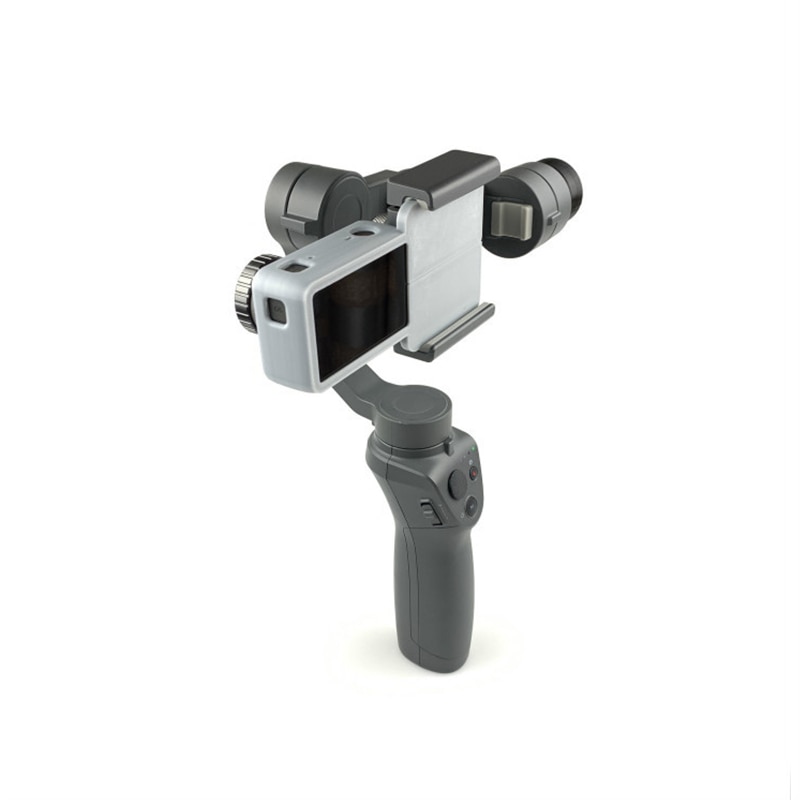 3D Gedruckt Schalter Montieren Platte Adapter für DJI OSMO Aktion Kamera Rahmen für Zhiyun Glatte 4 / Feiyu Vimble 2 / DJI OSMO Handy, Mobiltelefon 2