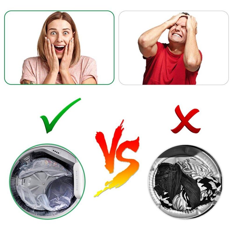 Wäsche netze, 8 stücke. Wäsche tasche Prämie wäsche tasche einstellen mit Reißverschluss Kochen nachweisen Waschen tasche für wäsche Waschen maschine Laund