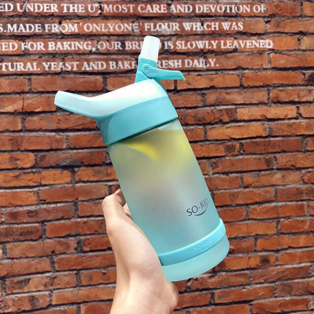 Baby Fütterung Wasser Trinken Leck Tasse mit Gurt Beweis Flasche mit Stroh Baby Lernen Trinken Tritan Bebe Copos