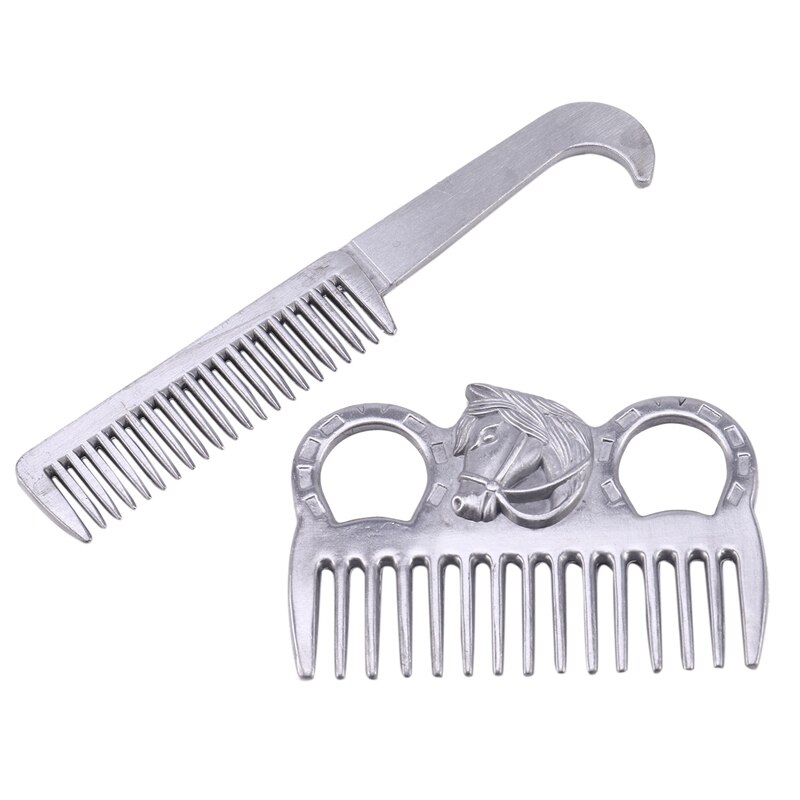 Neue Pferd Pflege Bausatz 10 Stück Pferd Pinsel Pferd Cleanning Werkzeug Pinsel Kamm Griffe einstellen