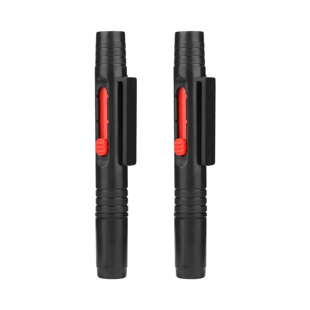 2 stücke Onleny Kamera Objektiv Reinigung Stift Staub Reiniger Pinsel Bausatz für DSLR Kamera Objektiv Versenkbare Reinigung Pinsel Objektiv Stift
