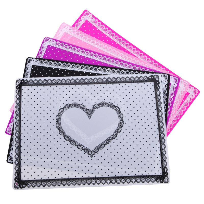 Nagel Kunst Salon Praxis Silikon Kissen Hand Halfter Kissen Spitze Tisch Waschbar matt Pad Faltbare Waschbar Manikübetreffend ToolA00160XX