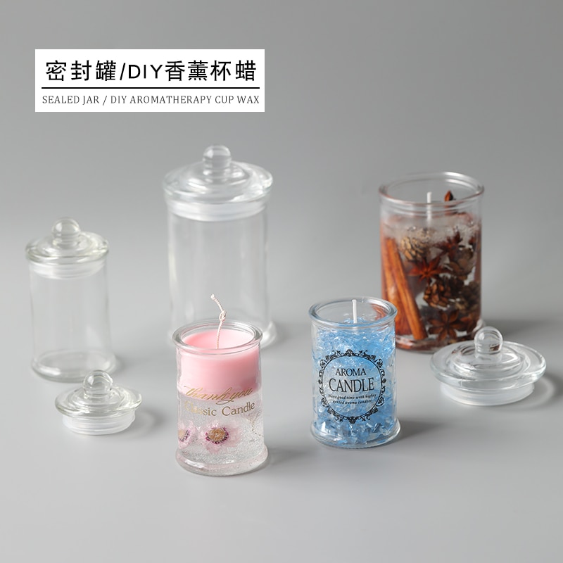 Diy Aromatherapie Kerze Machen Container Hausgemachte Aromatherapie Kerze Weiße Kerze Krug Nische Kerze Tasse Glas Glas Flasche
