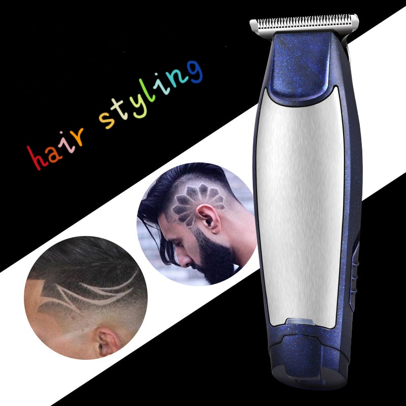 SHINON USB Haar Trimmer Austauschbar Haar Cutter Maschine Mann Haar Styling Werkzeuge Haar Haarschneidemaschine Barbier Schermaschinen
