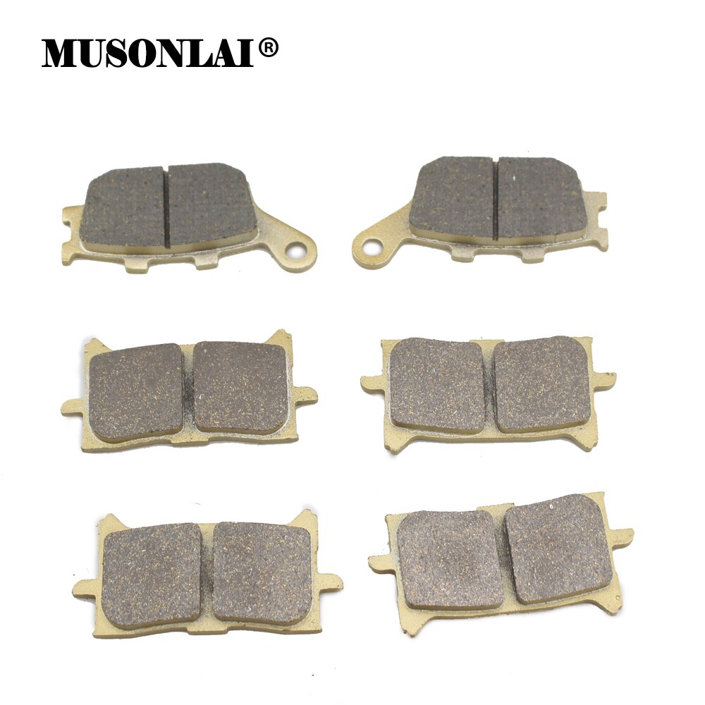 Motorrad Rabatt Bremsbeläge Motorrad Vorne Hinten Bremsbelag Für Honda CRF1000 CRF 1000 Verzögerung LAH LADG LADH Afrika Zwilling