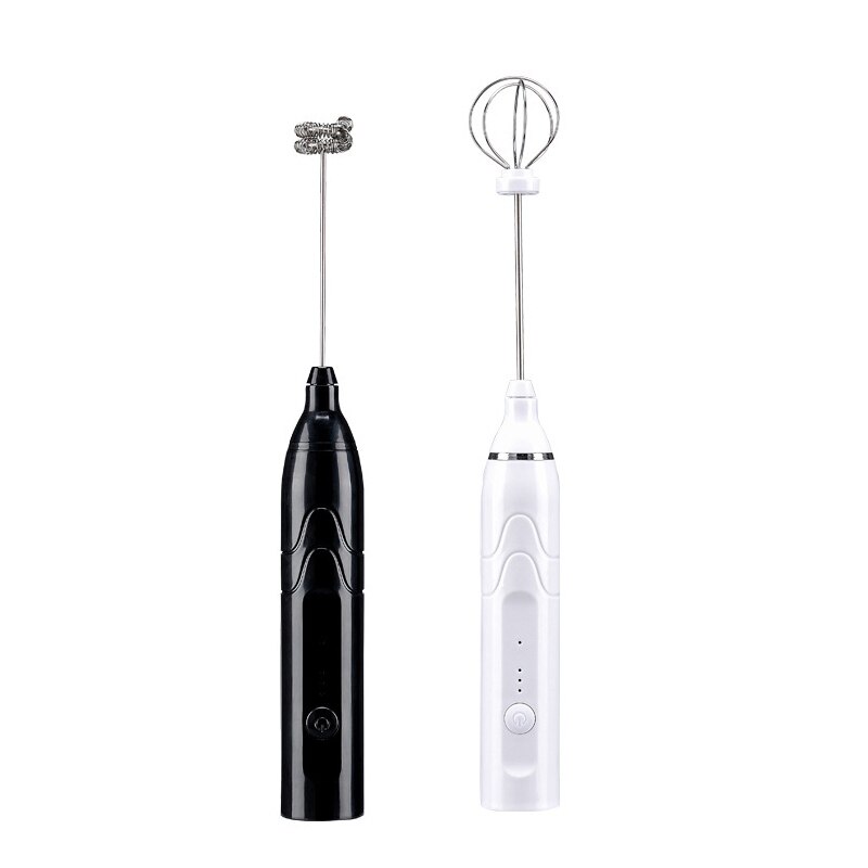 Milchaufschäumer Handheld USB Schneebesen Kaffee Rührgerät für Kaffee Latte