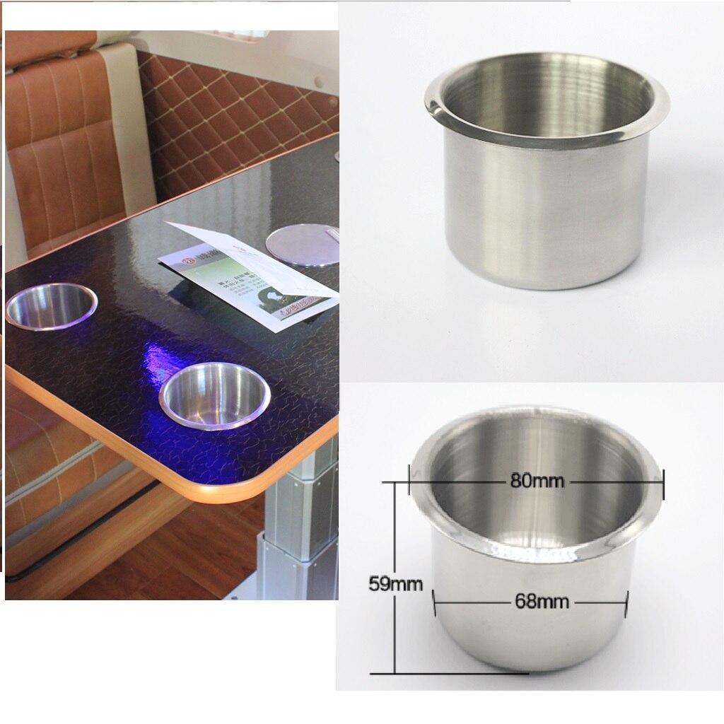 Edelstahl Tasse Halfter Auto Tasse Halfter Einbau Stiefel Edelstahl Trinken Halfter Wasser Tasse Halfter Steht für RV Wohnmobil