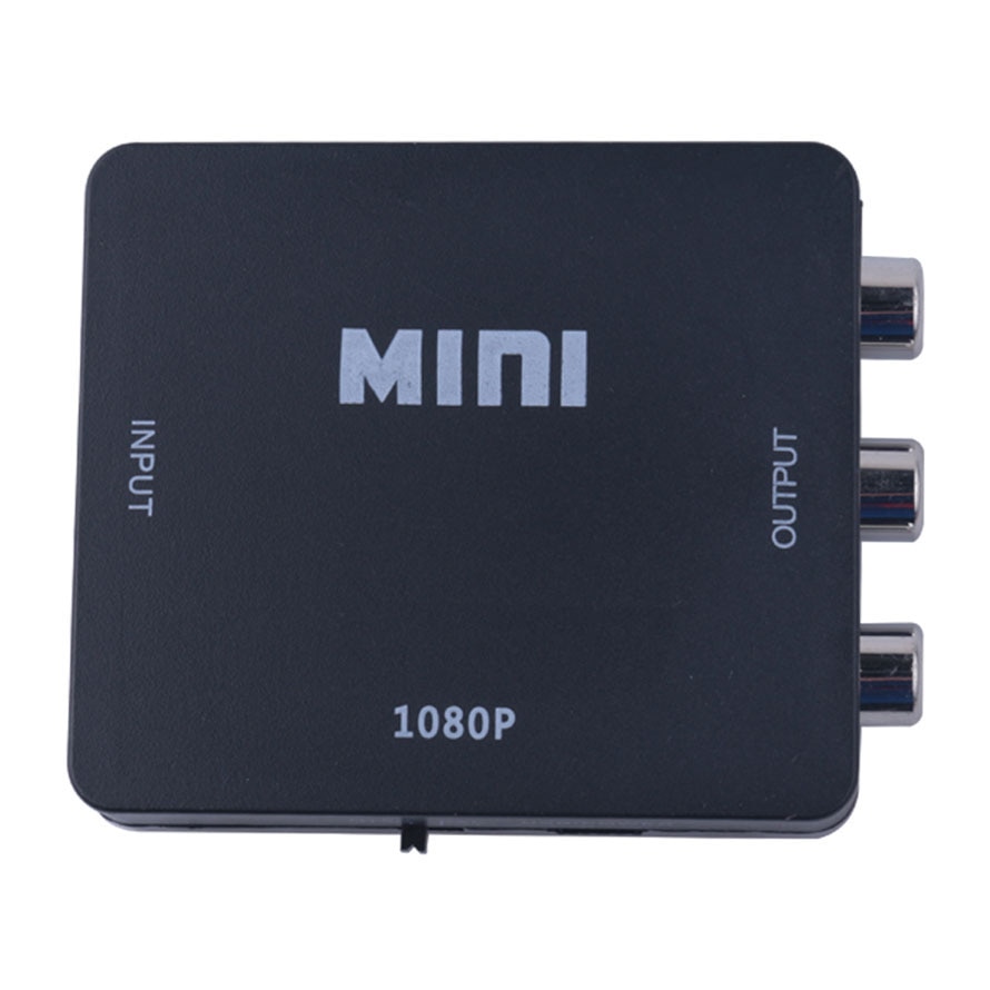 HD 1080P für HDMI-Kompatibel Zu AV RCA CVBS Adapter Mini Video Konverter Kasten für PS3/PC/VCR/NTSC