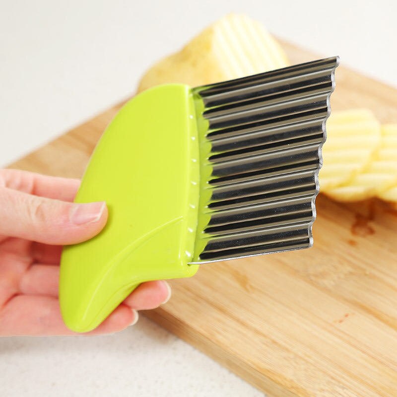 Kartoffel werkzeuge, edelstahl welle klingen für kartoffel Chips, schneiden werkzeuge, küche utensilien, kartoffel schneiden werkzeuge