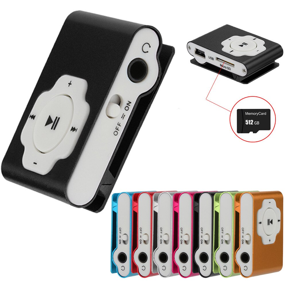 Mini Tragbare Usb Mp3 Spieler Unterstützung Mikro Sd Tf Karte 32gb Sport Musik Medien Mp3 Bluetooth Radio Fm Usb mp3 Spieler