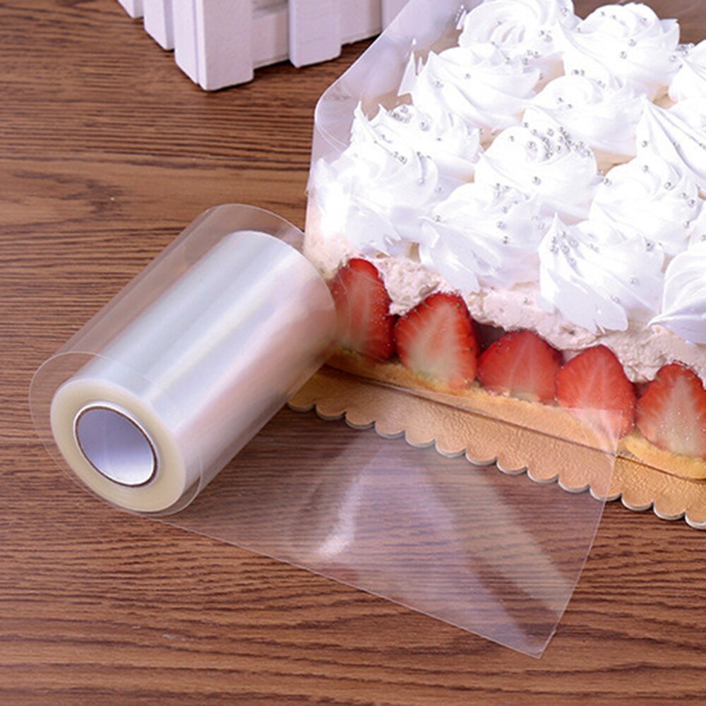 1 rolle 10 m Mousse Kuchen Rand wickeln Nachtisch Umgebenden Rand Verpackung Band DIY Backen Verpackung Dekoration Werkzeug Backen Acetat