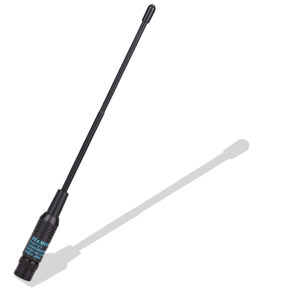 Diamant RH-701 BNC Stecker hoch gewinnen Breite Band antenne Für walkie Talkie ICOM KENWOOD Scheitel Zwei weg Radio Schinken CB Radio