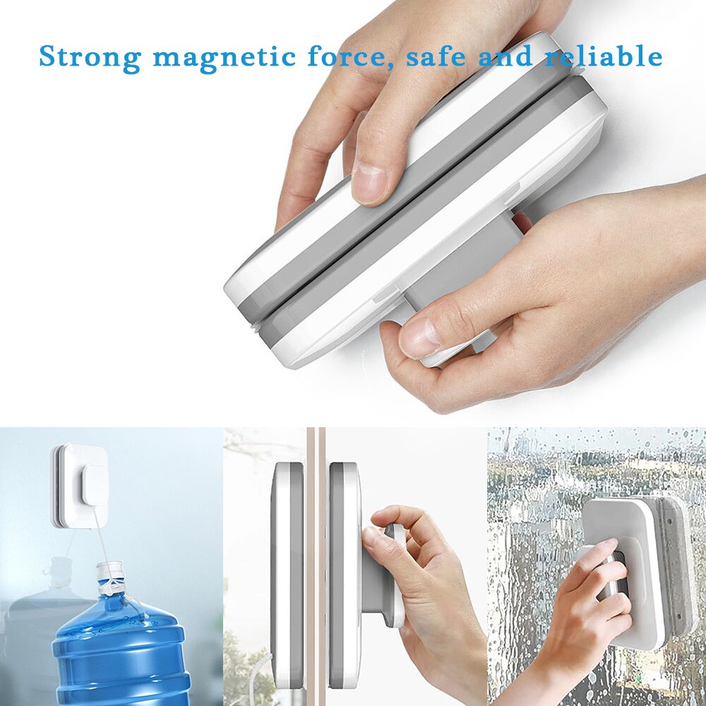 doppelt Seite magnetisch Fenster Reiniger Glas Reiniger Magnet Fenster Glas Reinigung Pinsel Haushalt Waschen Fenster Wischer Reinigen Werkzeuge