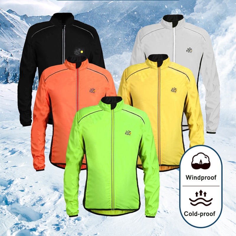 Zyklus-Tagebücher Winter Vlies Thermische Radfahren Jacke Mantel Winddicht Fahrrad Kleidung Sport Ich bin Freien Radfahren Camping Wandern Jacke