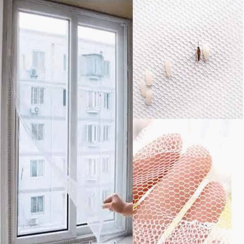 Bildschirm Schutz Fenster Netz Vorhang Fliegengitter Sommer DIY Insekten Fliege Insekt Moskito Tür Fenster Netz Netz Heimat Dekoration