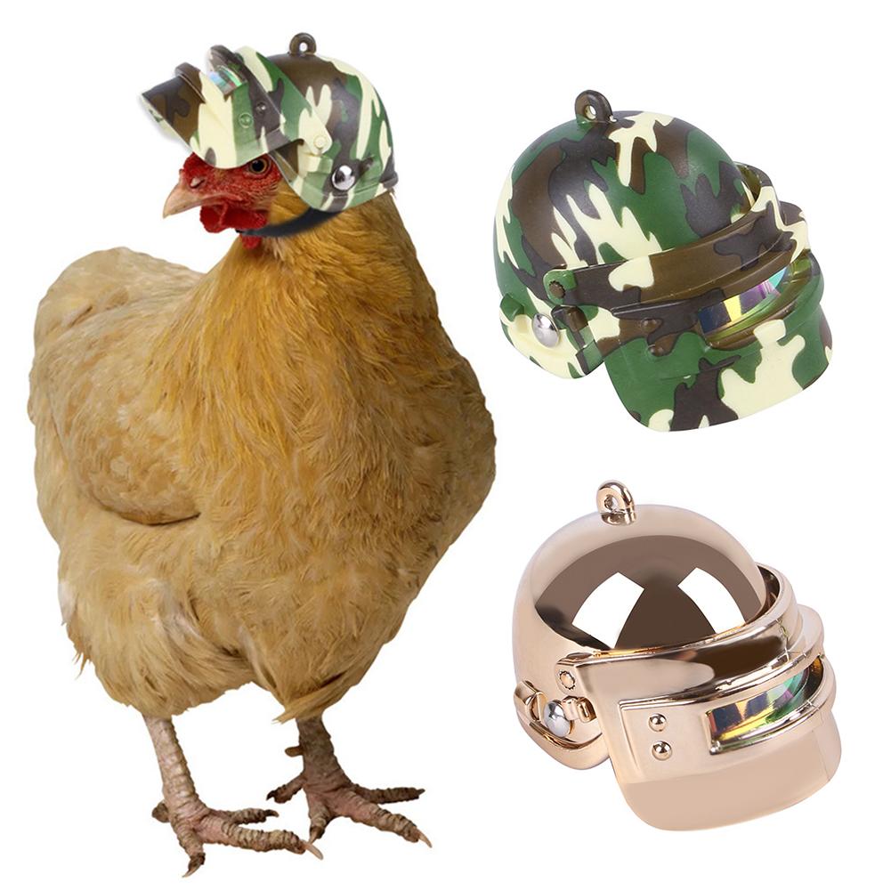 Haustier Helm Lustige Huhn Helm Kopf Schutz Kompakte Huhn Huhn Enten Vögel schwer Hütte Kopf Helm Haustier Liefert