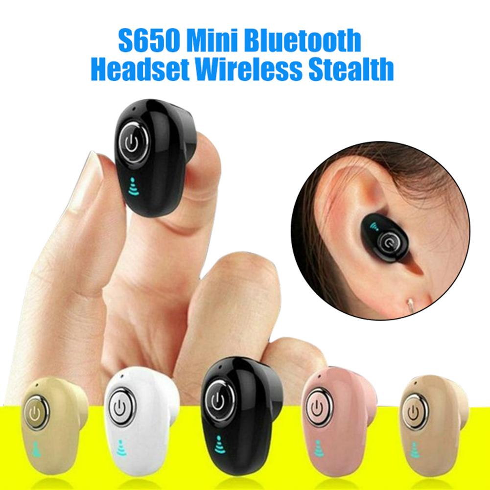 S650 Tragbare Mini kabellos Stereo Bluetooth 4,1 Sport Kopfhörer in-Ohr Ohrhörer Mini Drahtlose Sport Headset Kopfhörer Für Telefon