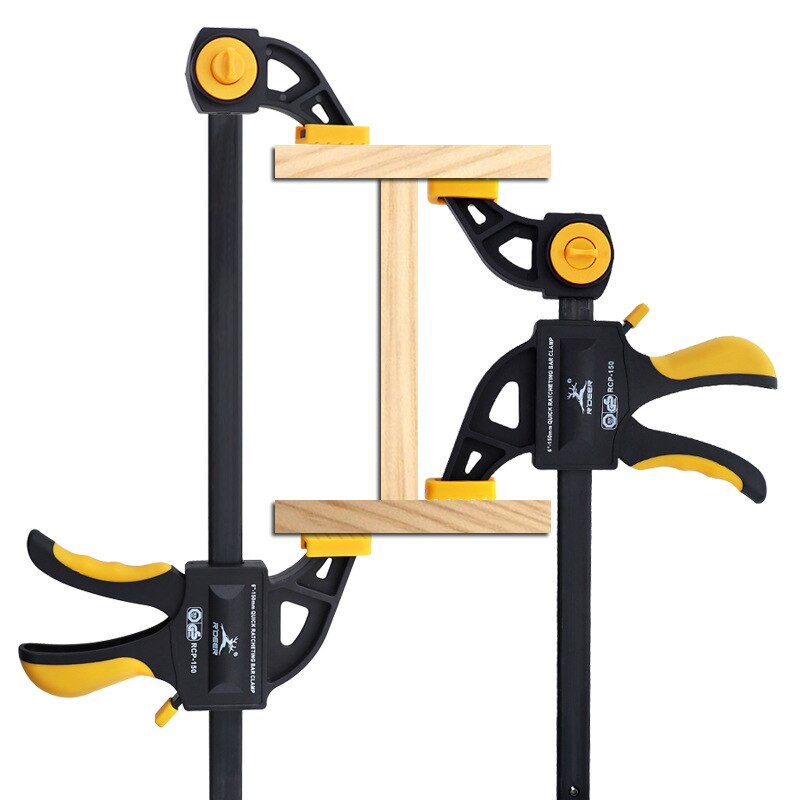 4/6/8 zoll Holzbearbeitung Bar F Klemme Klemmen Griff Ratchet schnell Freisetzung Feste Hause Werkzeug Haushalt F bilden Holz arbeits Klemme