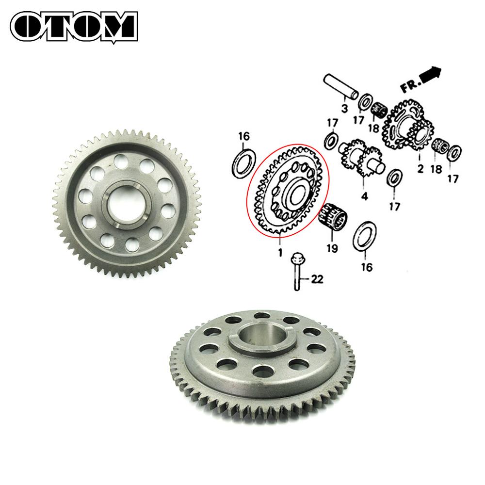 OTOM Motorrad Kupplung Motor- Teile Beginnen Große Getriebe Für HONDA AX-1 NX250 AX 1 NX 250 Chinesischen Motor- Moto-Cross Enduro Zubehör