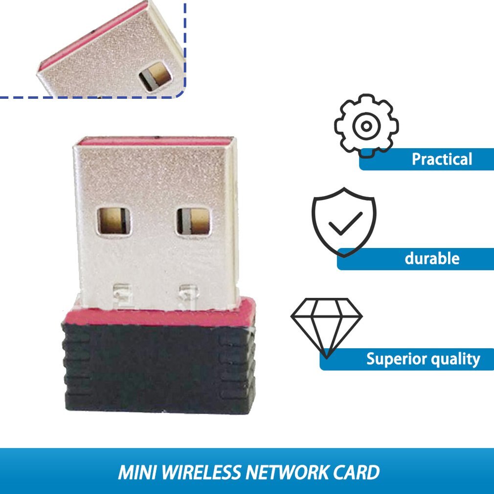 Mini PC WiFi Adapter USB WiFi Antenne Drahtlose Computer Netzwerk Karte Mini Drahtlose Computer Netzwerk Karte Empfänger Dual Band