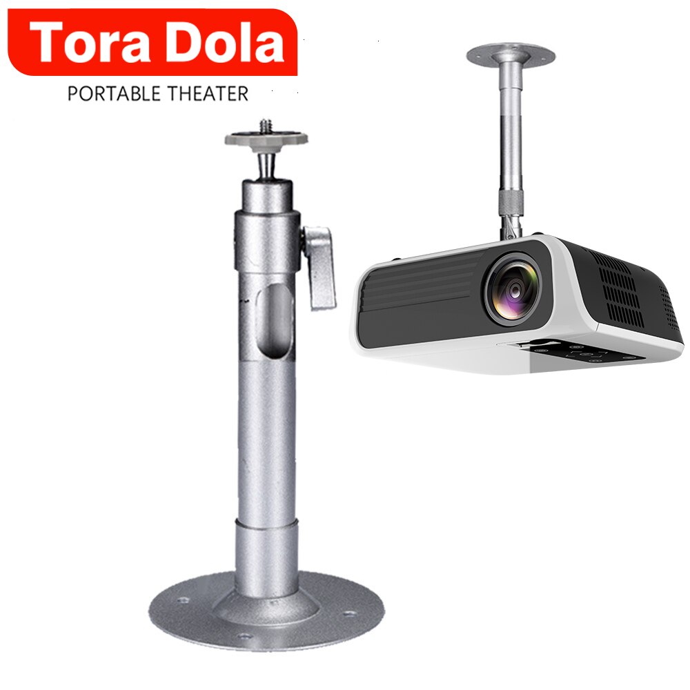 TORA DOLA Projektor Halfter Decke Montieren beladen 3,5 KG Dach Projektor Halterung Für Multimedia Beamer, verwenden in Geschäft & Bildung