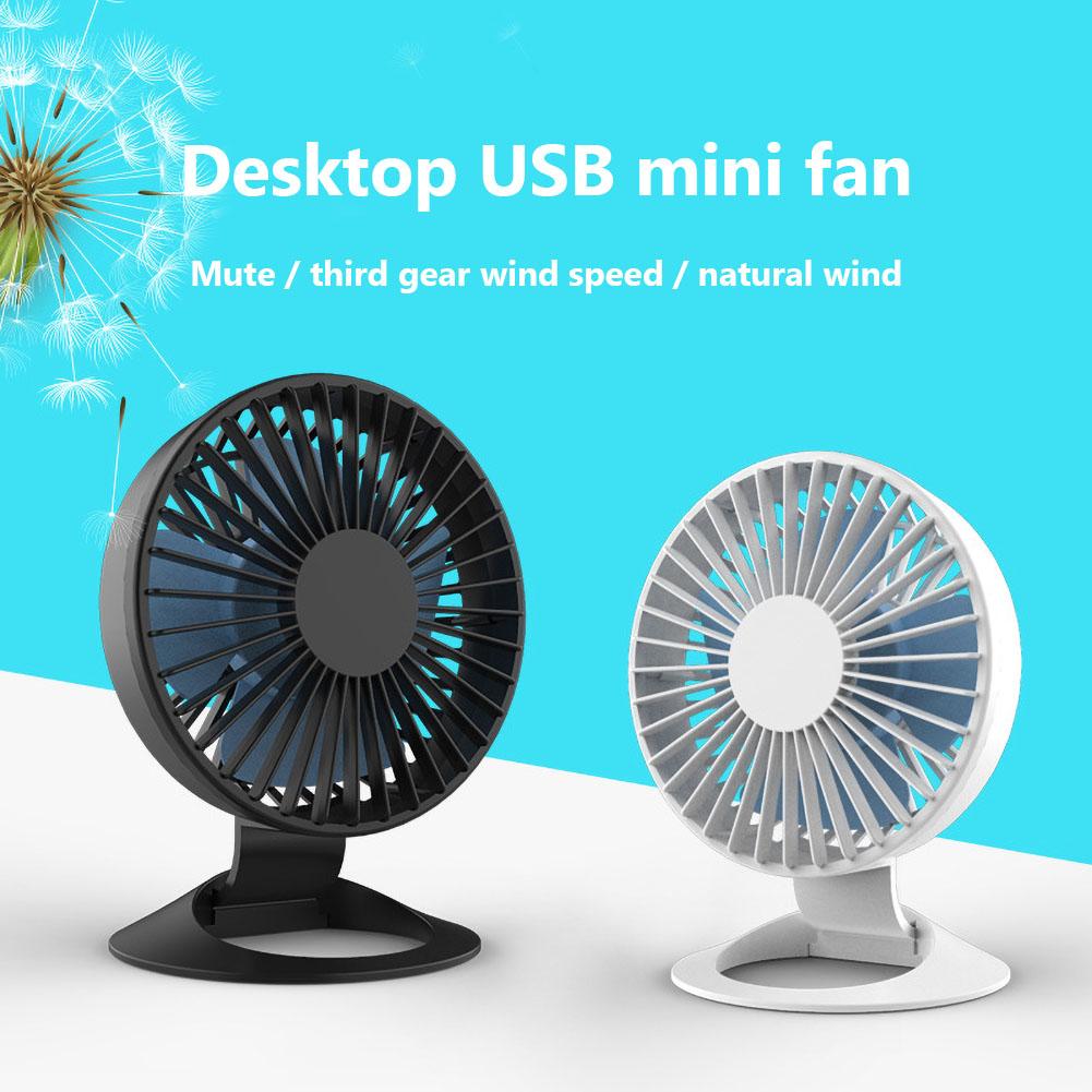 3 geschwindigkeit Mini Tragbare USB Schreibtisch Einstellbar Stille Kühlung Fan für Heimat Sekretariat Fan Schreibtisch Fan kühler Fan Büro Fan Schreibtisch Fa