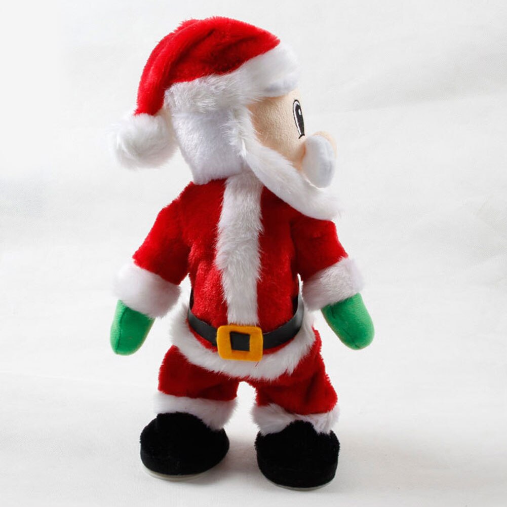 Tanzen Santa Claus Animierte Weihnachten Spielzeug Elektrische Hüfte Verdreht Tanz Figur Weihnachten Dekor NSV775
