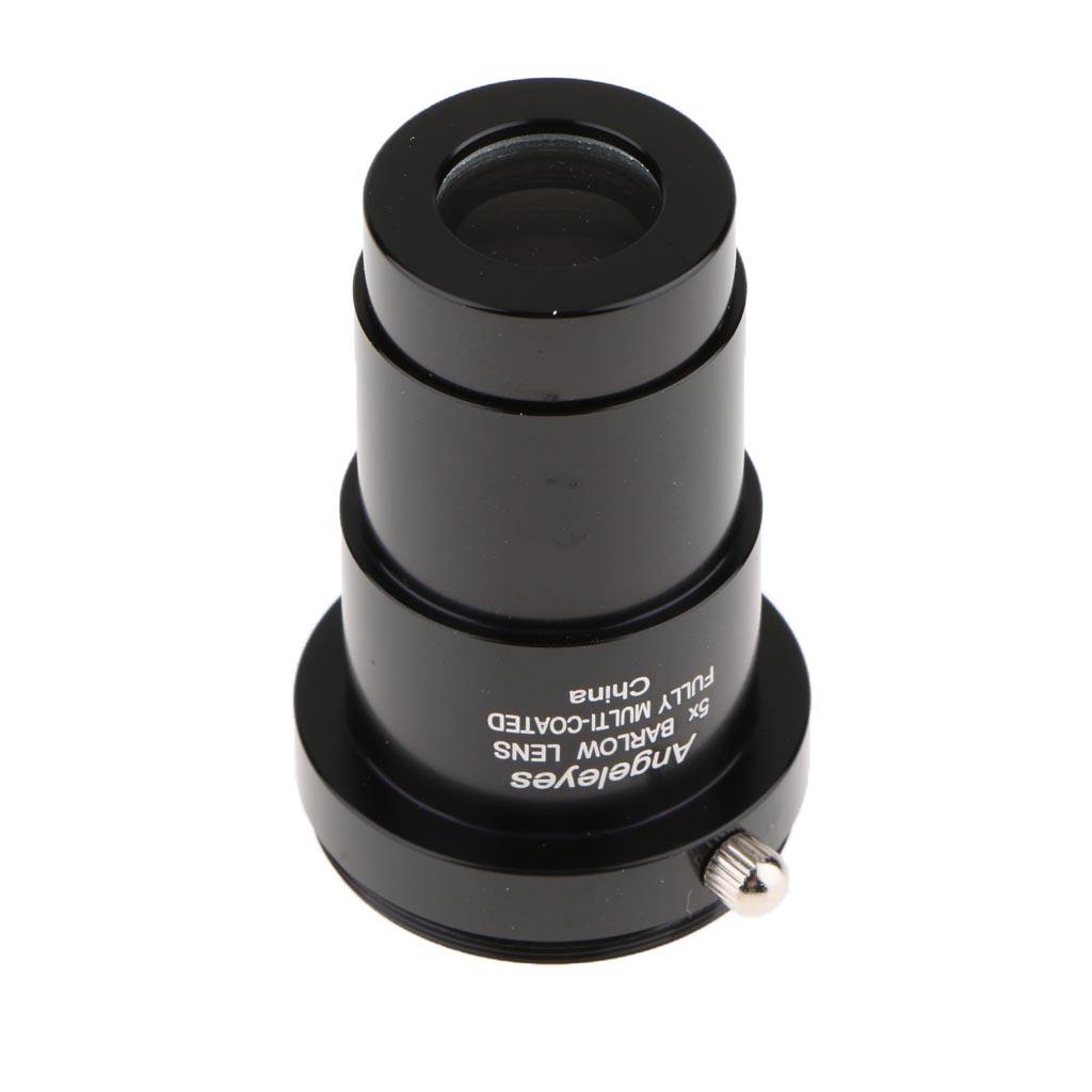 3X Barlow Objektiv für Celestron 102ED 130EQ CGX Teleskop Okular mehrschichtig HD Breitband Lila Film 1,25 zoll
