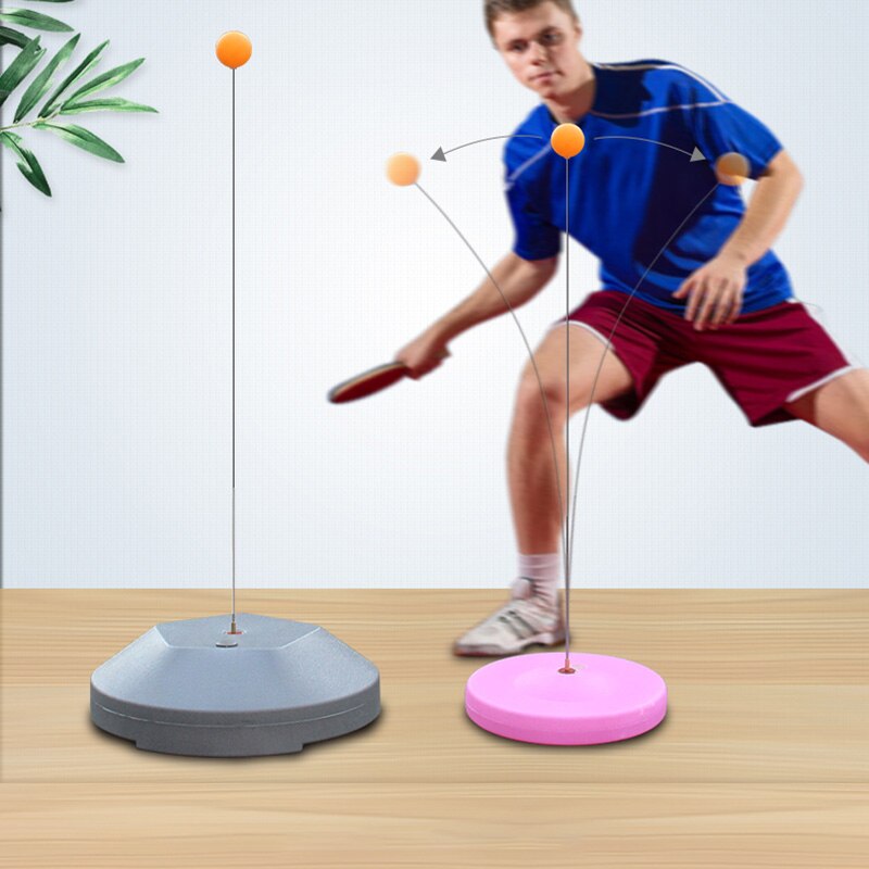Klingeln Pong Ball Rebound einstellen Tischtennis Rebound Trainer Rebound Maschine Ausrügestochen Für Erwachsene Hause Fitness Fitnessstudio Ausrügestochen Werkzeug