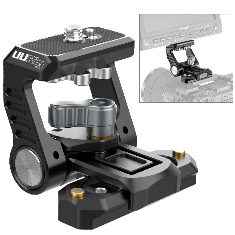 UURig R058 Monitor Stand Kugelkopf für Feelworld S55 F6 Plus FW759 FW568 FW572 FW279 LUT7 Bestview S7 DSLR Kamera Monitor halterung