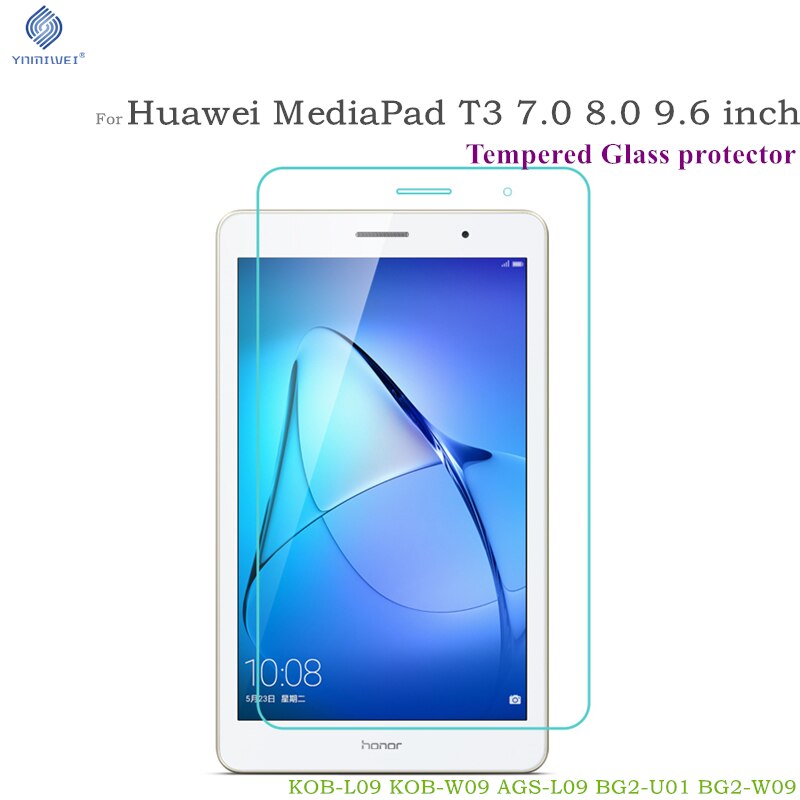 3 stück Glas Schutz Für Huawei MediaPad T3 7,0 8,0 9,6 Gehärtetem Glas Für huawei Medipad T5 10 M5 Bildschirm Schutz