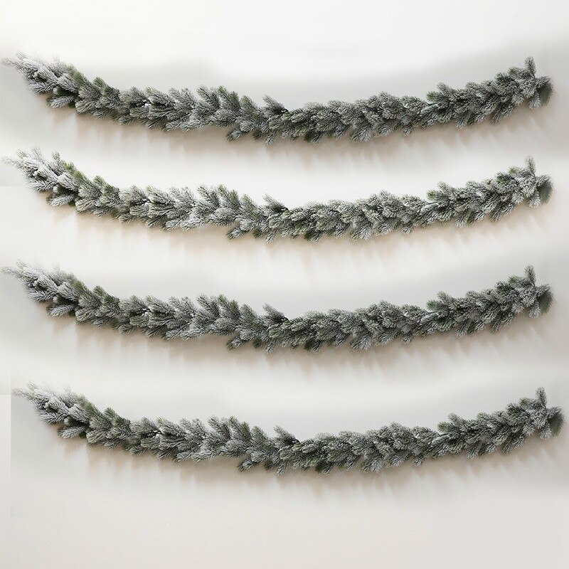 Weihnachten dekoration grün künstliche pflanzen 1,9 Meter rattan Hotel Bar Innere dekoration Weihnachten dekoration liefert