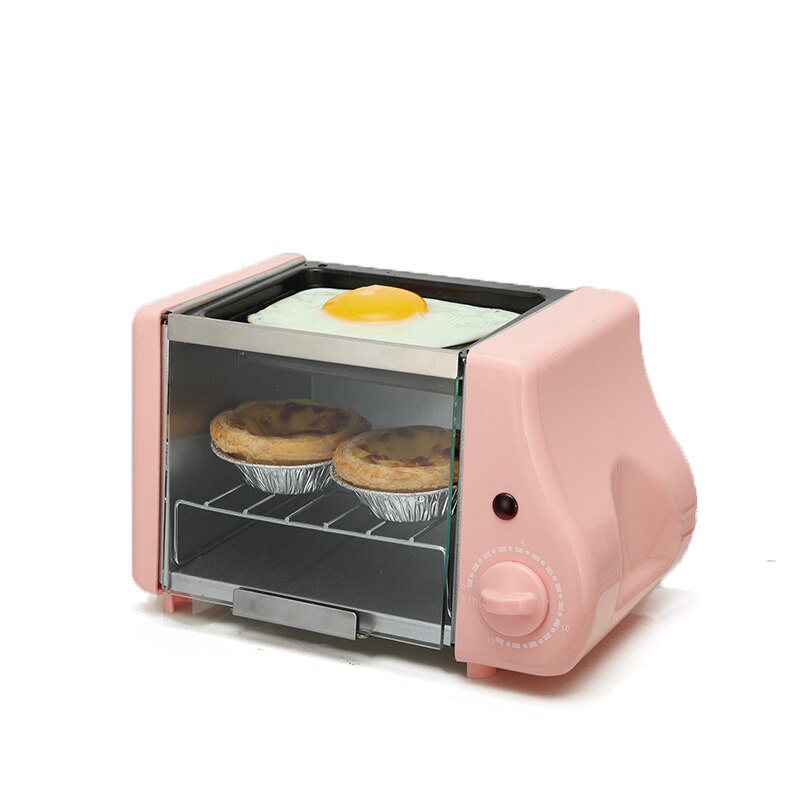 Multifunktions Mini elektrische Backen Bäckerei braten Backofen Grill gebraten eier Omelett pfanne frühstück maschine brot Hersteller Toaster
