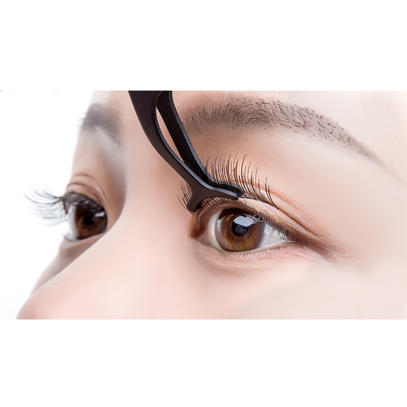 Bogen mund Einfügen falsche wimpern pinzette falsche wimpern Hilfe Clip schönheit werkzeuge anfänger muss-haben Anti-schütteln