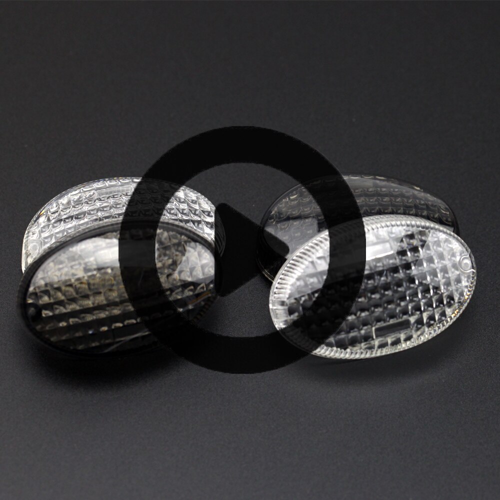 Blinker Licht Objektiv Für KAWASAKI EX250R NINJA 250R KLX250S KLX250SF Vulkan S 650 Motorrad Vorne Hinten Blinker Lampe Objektiv