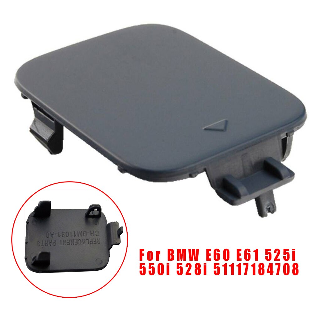 Auto Vorderen Stoßfänger Zughaken Startseite Kappe Für BMW E60 E61 525i 550i 528i 51117184708 Accesorios Para Auto Abschleppen Haken abdeckung Kappe