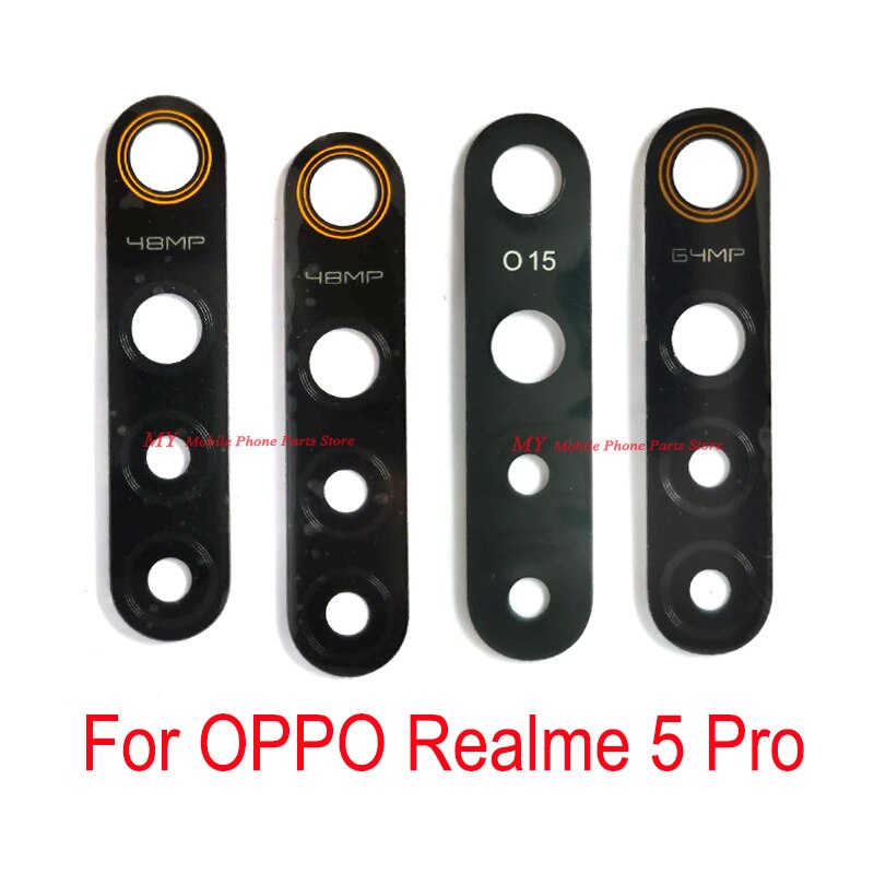 Neue Hinten Zurück Kamera Glas Objektiv Abdeckung Für OPPO Realme 5 Profi Realme5 Profi Realme 5Profi Zurück Kamera Objektiv Glas 48 / 64 MP