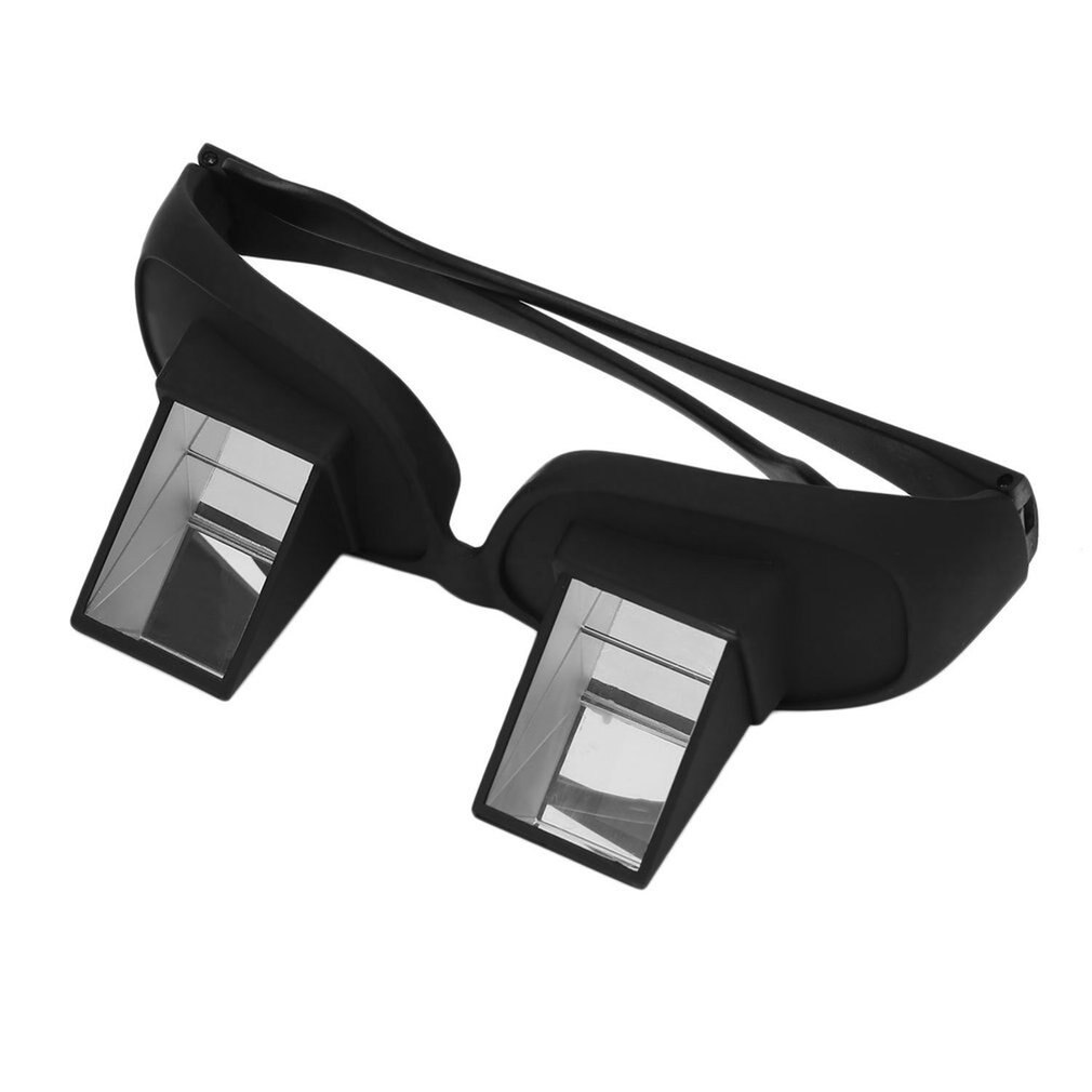 Erstaunliche Faul Periskop Horizontale Lesen TV sitzen Ansicht Gläser Auf Bett Lüge Nieder Bett Prisma Brille Faule Gläser Clever Gläser