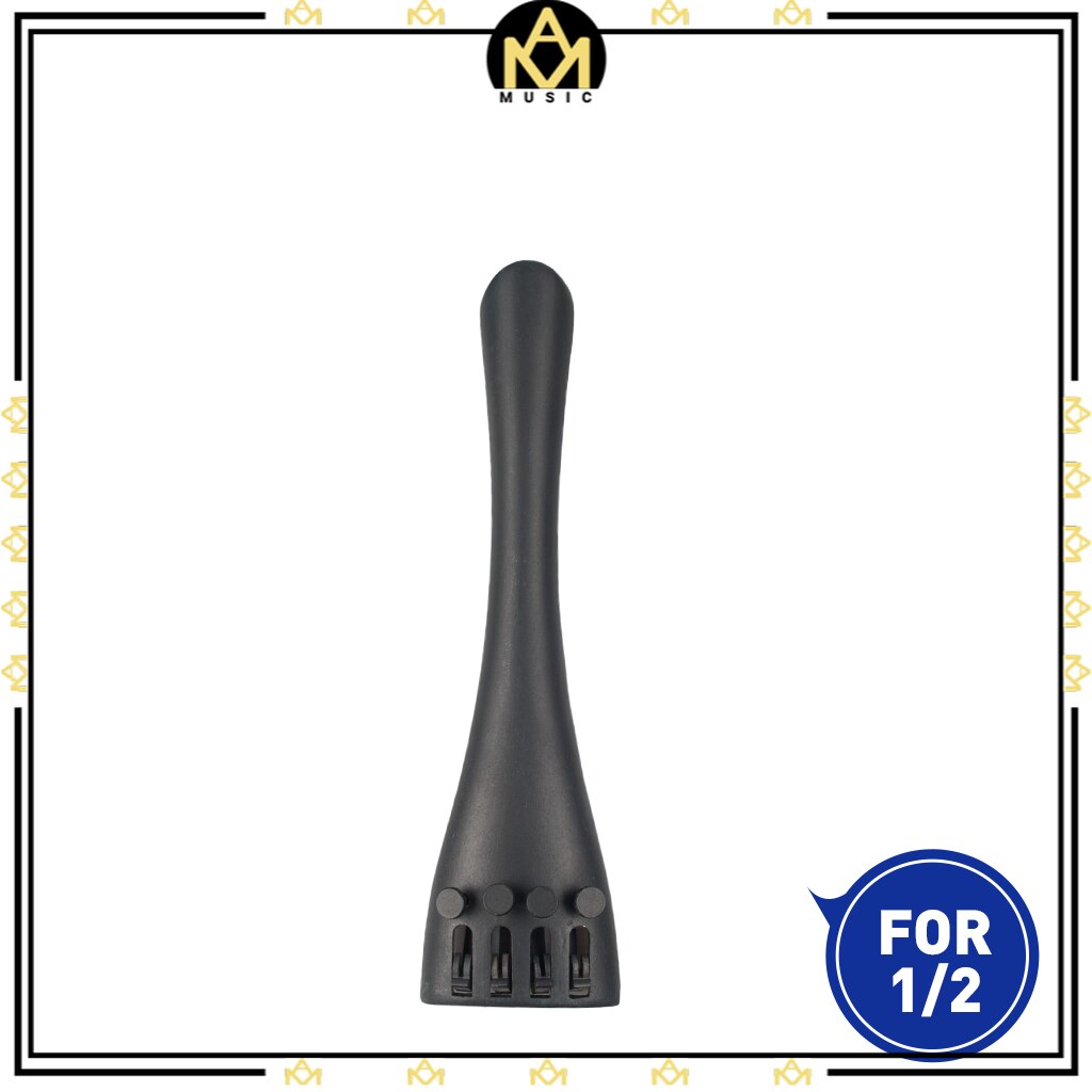 Neue 1/2 Cello Zubehör 1/2 Cello Aluminium Legierung Saitenhalter mit vier Feine Tuner Cello Zubehör