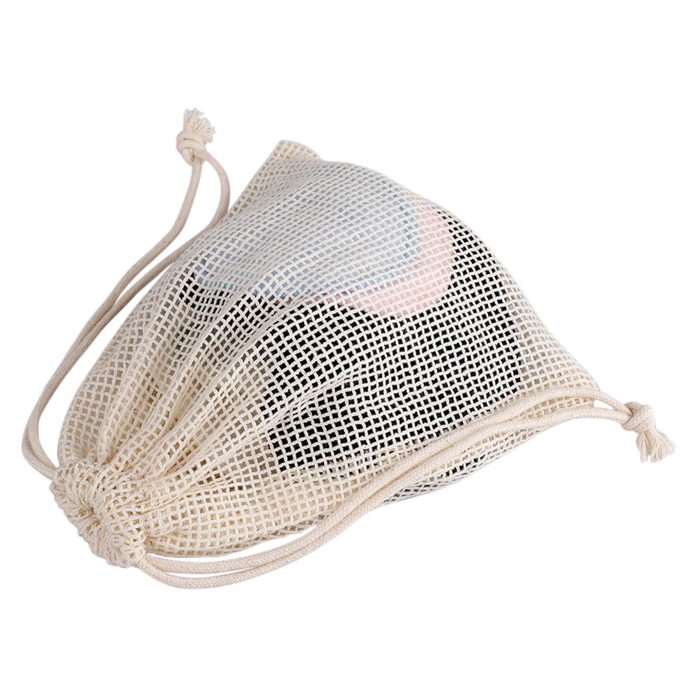 Gesichts machen-hoch Entferner Pads Gittergewebe Tasche Gesichts Reinigung Puff Pads Tasche Wiederverwendbare Waschbar Kosmetik Tasche Geliefert