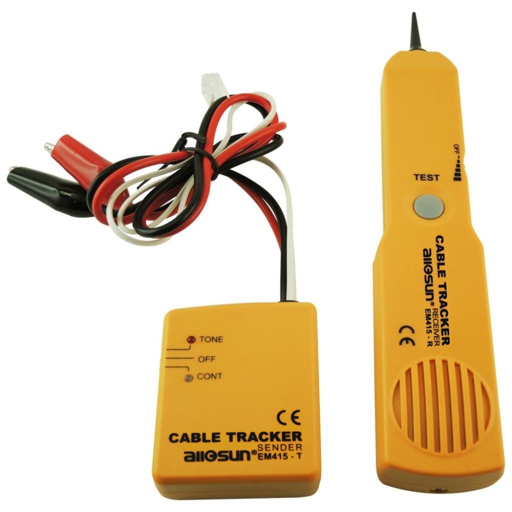 Netzwerk Telefon Telefon Linie Kabel Tracker Draht Tracer Tester Absender und Empfänger Bausatz Tonne Kontinuität