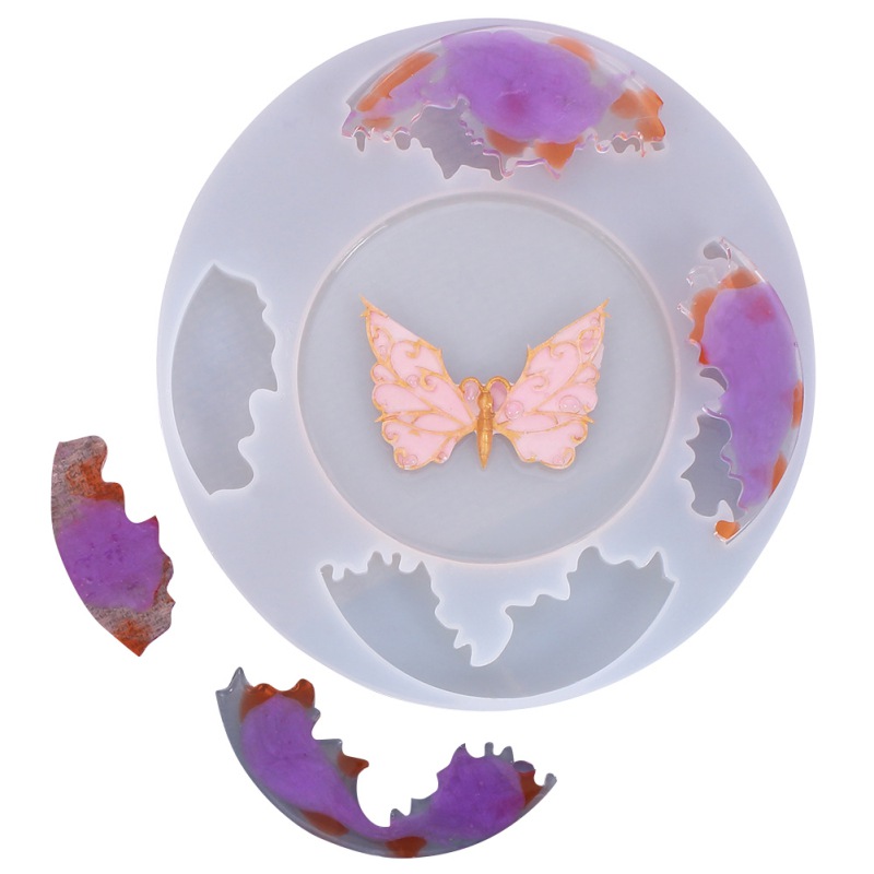 Welle Bahn transparent Silikon bilden Halskette bilden Harz Dekorative Handwerk DIY Welle Bahn Epoxid Harz Formen Schmuck