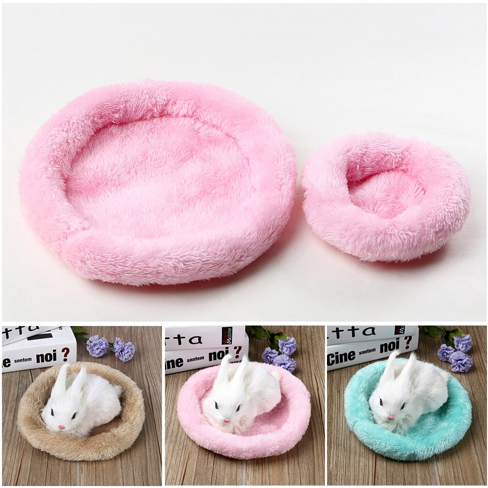 Nette Haustier Schlafen Hamster Schlafen Bett Ratte Weiche Vlies Igel Guinea Schwein Bett Winter Haustier liefert Kleine Ebene KäFeige Mini matt