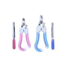 Haustier Nagel Haarschneidemaschine Datei Hund Katze Nagel Haarschneidemaschine Edelstahl Nagel Sicherheit Cutter und Trimmer Haarschneidemaschine Haustier Pflege Manikübetreffend einstellen