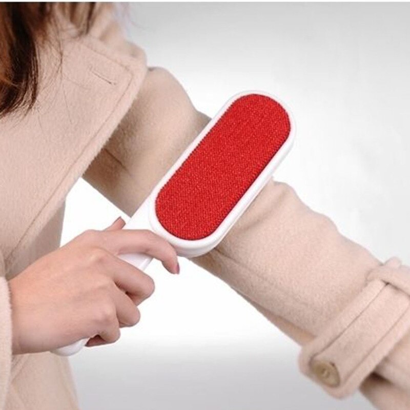 Elektro Kleidung pinsel Entfernen hund haar und katze haar von kleidung doppelseitige Staub pinsel pelz Flusen Stoff Kleidung