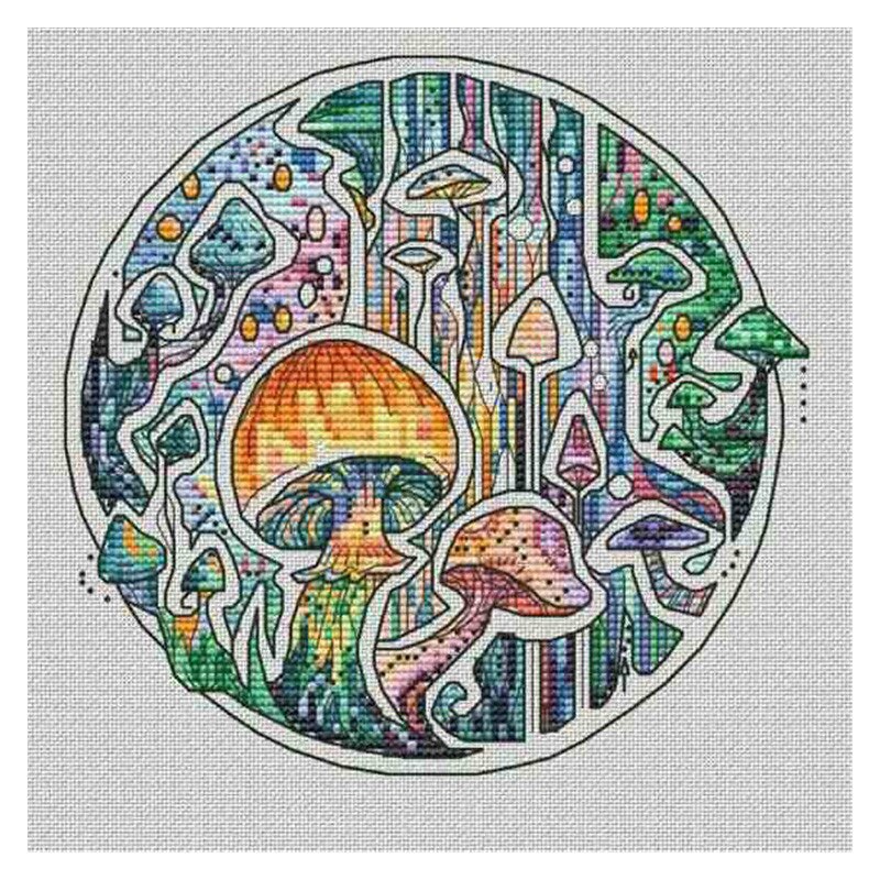 CD007 14ct Kreuz Stich Bausatz Karte Paket Gruß Karte Hand Stickerei Handwerk Gezählt Kreuz-Nähen Bausätze Weihnachten