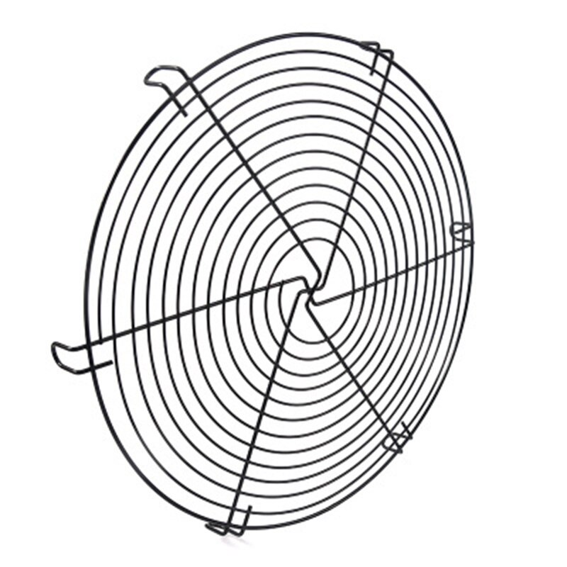 4Stck Kühl Kuchen Lebensmittel Gestell Runde Backen Edelstahl Draht Kühlung Netz Kekse Kekse Brot Backformen Werkzeuge