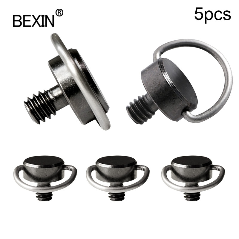 BEXIN Digital kamera D Ring 1/4 zoll kamera montieren schraube für Manfrotto Schnell Releas platte 200PL-14 RC2 Kamera Stativ einbeinstativ