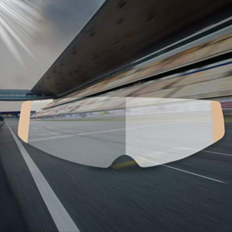 Neue Anti-nebel Patch Visier Objektiv Helm Klar Anti-Nebel Patch Film Universal- Motorrad Helm Objektiv Nebel Besteändig filme Brille